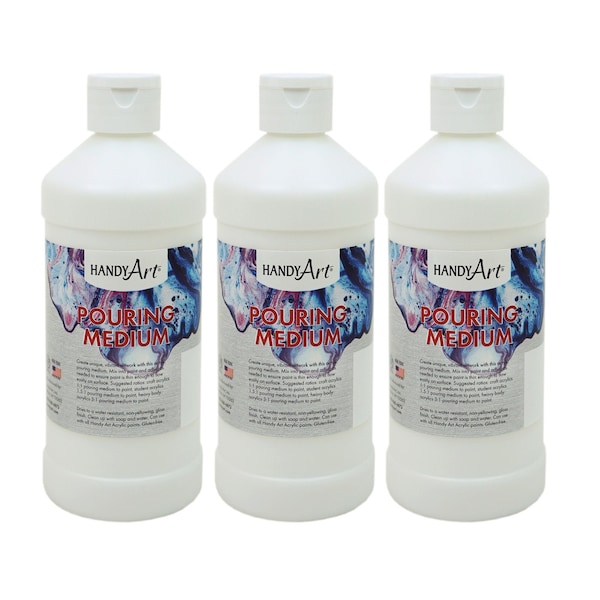 Handy Art Acrylic Pouring Medium, 16 oz, 3PK 101-176 - main